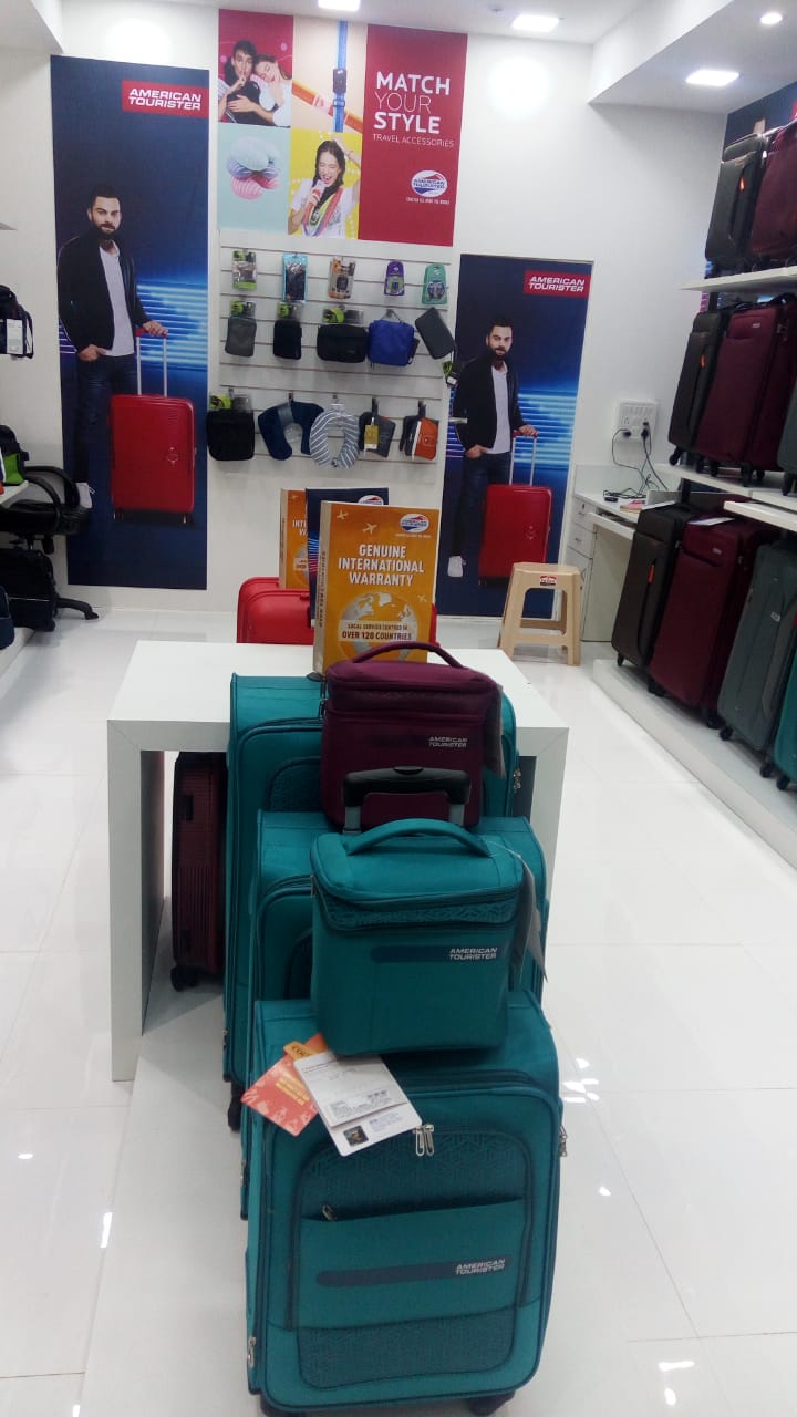 American Tourister store at kumar pacific
